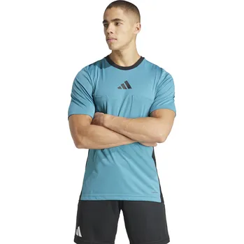 Dres pro rozhodčí Adidas Referee 24 krátký rukáv bledě modrá Velikost: 3XL