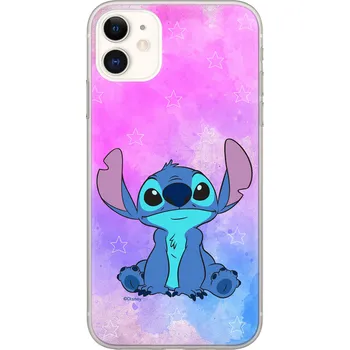 Pouzdro na mobilní telefon ERT Silikonový kryt Disney pro Apple iPhone 12 mini Stitch 006