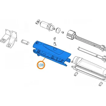 Pohon brány Came 88001-0143 skříně motoru AXO+ kryt
