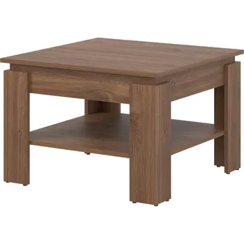 Konferenční stolek Čtvercový konferenční stůl BORROMEO, dub castello + vyzvednutí ZDARMA