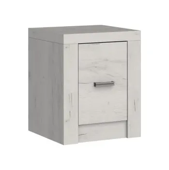 Nábytek Noční stolek Nadia N24-P, Barva: kraft bílá MIRJAN 5902928481686