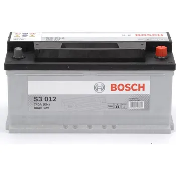 Autobaterie Autobaterie Bosch S3, 12V, 88Ah, 740A, S3 012
