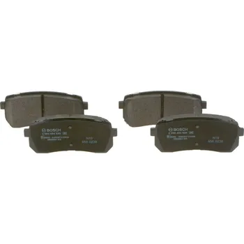 Brzdová destička Sada brzdových destiček, kotoučová brzda BOSCH 0 986 494 828