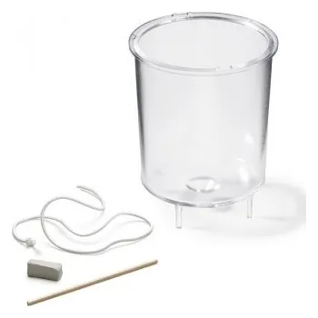 Plastová forma na odlévání svíček - válec 80x60mm (Plastová forma na odlévání svíček - válec 80x60mm)