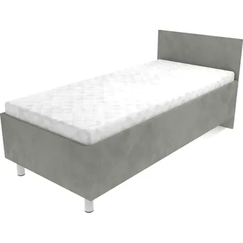 Postel Válenda Hana světle šedá s úložným prostorem