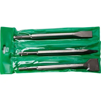 Sekáč EXTOL CRAFT 23950-R JINÉ SLOŽENÍ sekáče SDS PLUS, sada 3ks, 250mm, EXTOL CRAFT