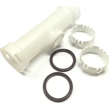 Komín kontrolní kus přímý pro flexibilní trubku renoFLEX DN80