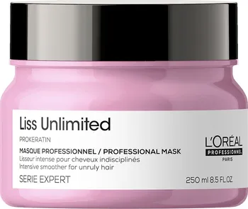 Vlasová regenerace L'Oréal Professionnel Serie Expert Liss Unlimited uhlazující maska pro nepoddajné vlasy 250 ml