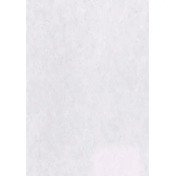 Dekorační plsť 20x30 cm, 2 mm, 350 g, bílá č.01