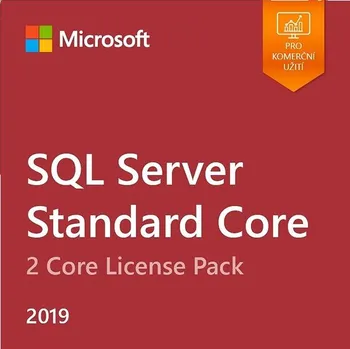 Microsoft SQL Server 2022 Standard Core - 2 Core License Pack (elektronická licence)