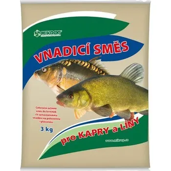 Návnadová surovina Mikrop Vnadící směs - KAPR, LÍN Kilogramy: 3