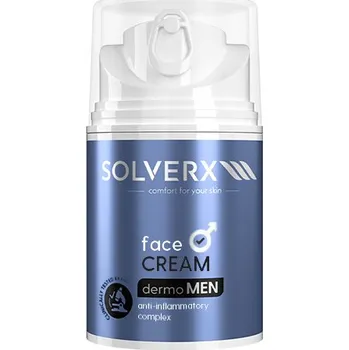 Pleťový krém Solverx dermoMen pleťový krém, 50 ml