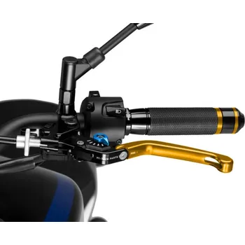 Páčka spojky bez adaptéru PUIG 3.0 210OA skládací zlatá/modrá