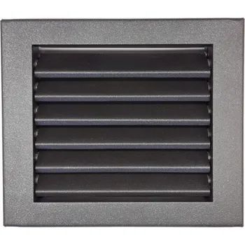 Větrací mřížka LAgrid s.r.o. Krbová rovná lamelová mřížka 30x17 Exteriér Bílá