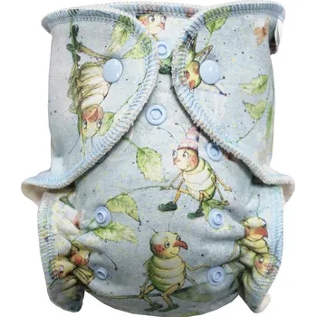 Plena Breberky BIO Kalhotková plenka s GOTS (S) - Broučkové PAT