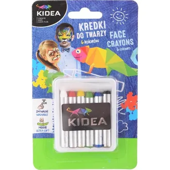 Výtvarná barva Barvy na obličej 6 barev