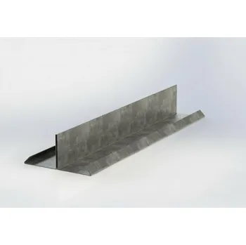 Rozdělovací lišta pro vysokou krytinu 1 bm Přírodní pozink