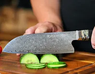 Dellinger Manmosu Santoku japonský nůž 18 cm