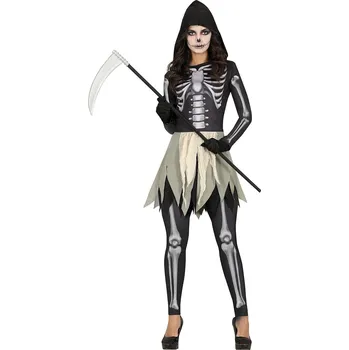 Guirca Dámský kostým - Smrtka s kapucí Velikost - dospělý: M