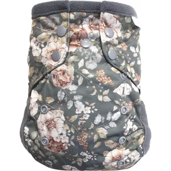 Plenkové kalhoty Breberky Kapsová plenka (M) - Svlačec s růží PAT