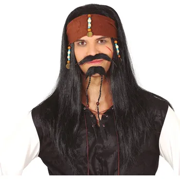Karnevalový kostým Guirca Pirátská paruka se šátkem