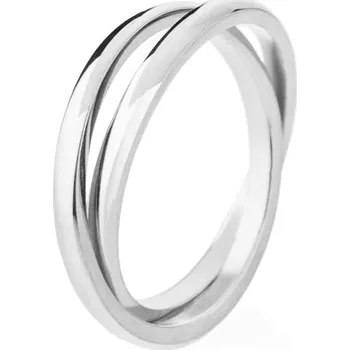 Prsten franco bene Double prsten - stříbrný | 2217 Velikost prstenu: 7 (56 mm)