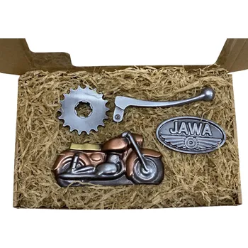 Čokoláda Chocolenka Čokoládová sada - Motorkář Jawa