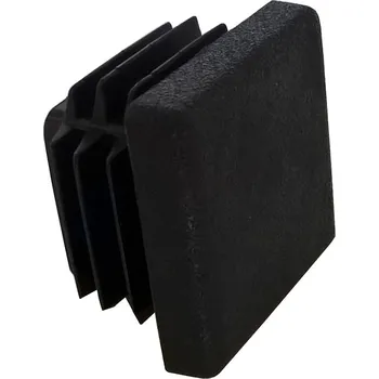 Příslušenství pro plot Záslepka do jeklu 25 x 25 mm černá