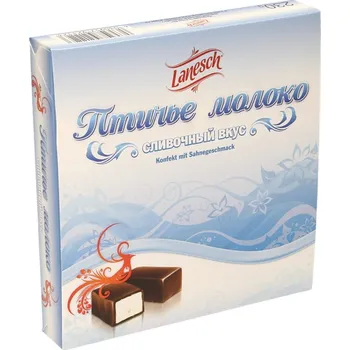 Bonboniéra Ptáči mléko smetanová chut' 230g Lanesch