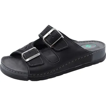 Dámské pantofle SANTÉ Dámské pantofle SANTÉ, model 211/1H, barva 60 černé - HALUXY Velikost: 42