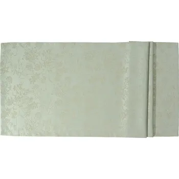 ubrus Sander Žakárový ubrus s úpravou proti skvrnám Flores, 140 x 200 cm, stone 51614-27