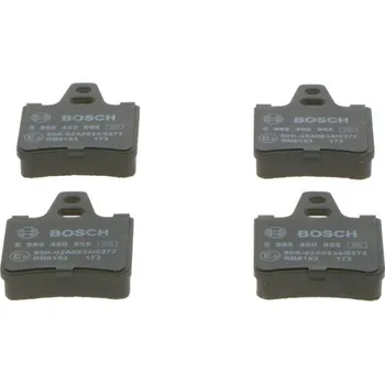 Brzdová destička Sada brzdových destiček, kotoučová brzda BOSCH 0 986 460 958