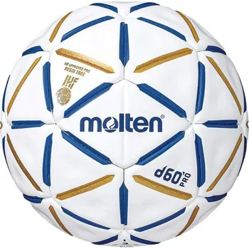 Fotbalový míč Míč Molten H3D5000-BW Handball d60 Pro h3d5000 Velikost 3