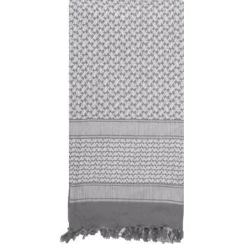 Šátek Šátek Shemag Palestina šedo/bílý