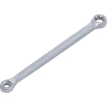 Ruční nářadí BGS 2265, Oboustranný očkový klíč s očkovými hlavami E-profil | E7 x E11