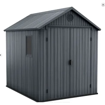 Zahradní stavba Darwin Zahradní domek 6x8 KETER Barva: dekor dřevo -šedá
