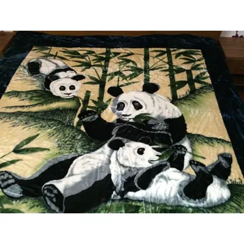 deka Ekvádor Deka španělská TŘI PANDY 2012 - rozměr 200 x 240 cm Barva: Modrá