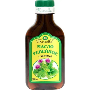 Lopuchový olej s kopřivou Mirrolla 100ml