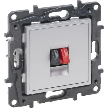 vypínač a zásuvka LEG 863385 NILOE S.ZÁS.REPROD.JEDN.HL.