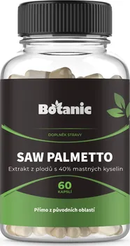 Přírodní produkt Botanic Saw Palmetto 500 mg 60 cps.