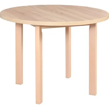 Drewmix Jídelní stůl Paul Zvolte barvu horní desky: Bílý (borovice andersen), Zvolte barvu nožek: Bílá