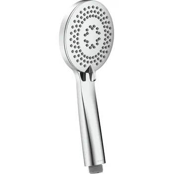 Sprchová hlavice Deante Arnika, kulatá ruční sprchová hlavice 3-funkční, chromová, NQA_051S