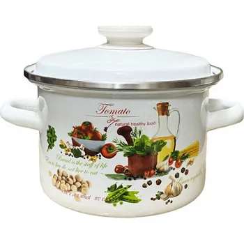 Smaltovaný kastrol 2L Tomato