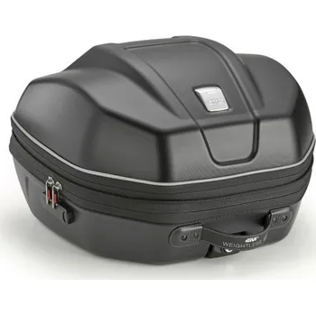 Zavazadlo na motocykl WL901 horní kufr GIVI (MONOKEY topcase) textilní thermoform, černý, rozšiřovací objem 29/34 l.