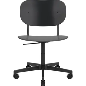 AUDO (MENU) Kancelářská židle Co Task, Black / Black Oak