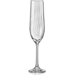 Crystalex sklenice na sekt Waterfall 190 ml 6 ks