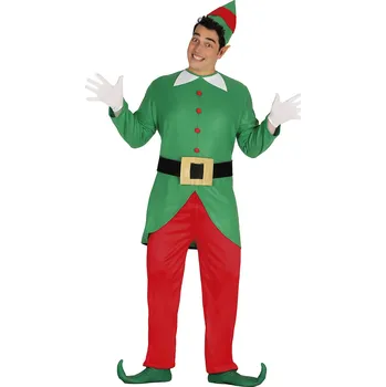 Guirca Pánský kostým - Vánoční elf Velikost - dospělý: L