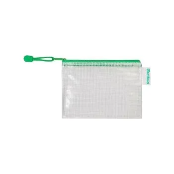Archivační box tarifold obálka se zipem, A5, PVC síťovina, zelená, 8 ks