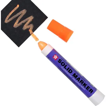sakura xsc305 Solid marker popisovač pevná barva -10 až 200°C - Fluo oranžová
