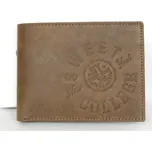 Kožená peněženka Sweet College z pevné přírodní kůže